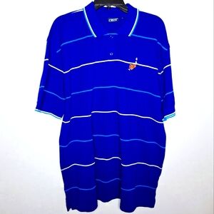 Crest Uniform "Fish Yeah!" LongJohn Silver's,preppy,henley button, polo shirt.